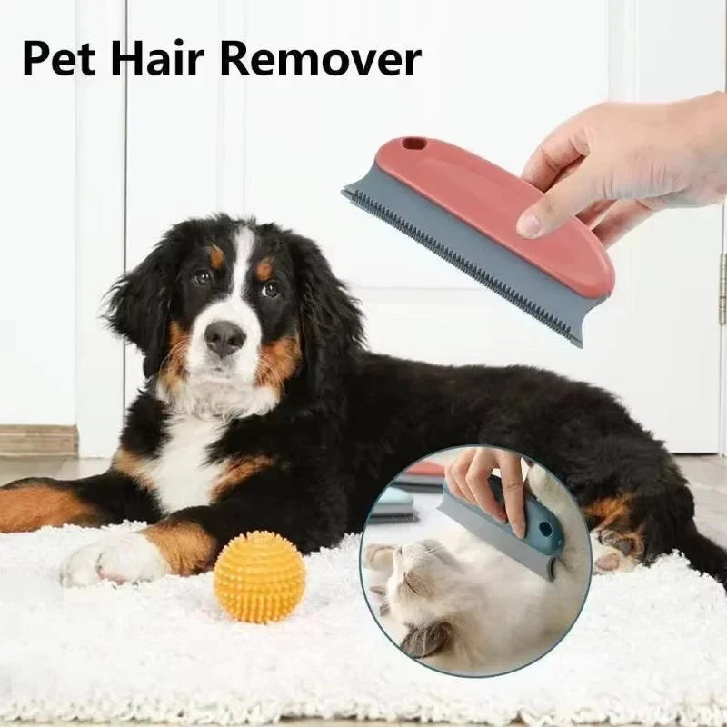 Effective Pet Hair Remover Brush Gently Shaves Wool Fur Clean Pet Hair Detailer Home Supplies for Carpet Clothes Sofa Furniture
