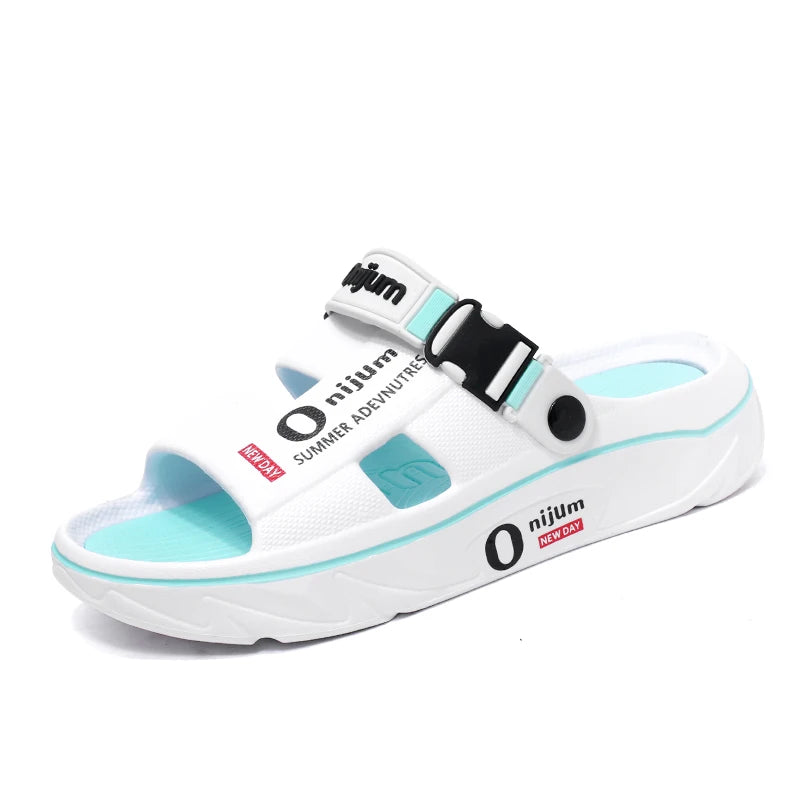 Summer Sandals for Men and Women, Dual-Use Beach Shoes, Soft-Soled Anti-Odor Slippers