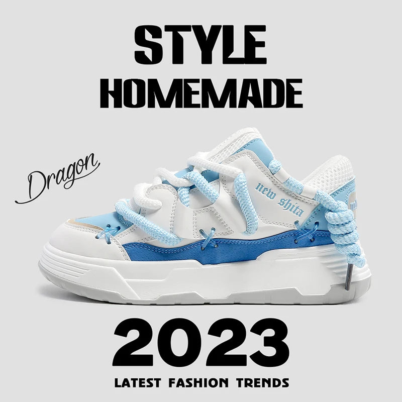 Women's Luxary Chunky Sneakers 2025 Mesh Breathable Shoes for Men Sports Running Casual Ladies Fitness Vulcanize Shoes
