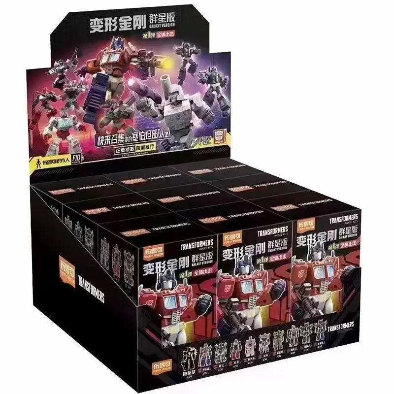 BLOKEES Transformers Robot Star Edition First Building Block Assembly Assemble Toy Models Children Birthday Gift Toys Blind Box
