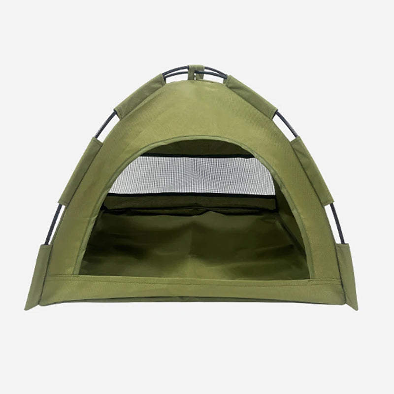 Pet tent for puppies and kittens, indoor outdoor camping, picnic, grass outing, cozy cabin, lightweight portable