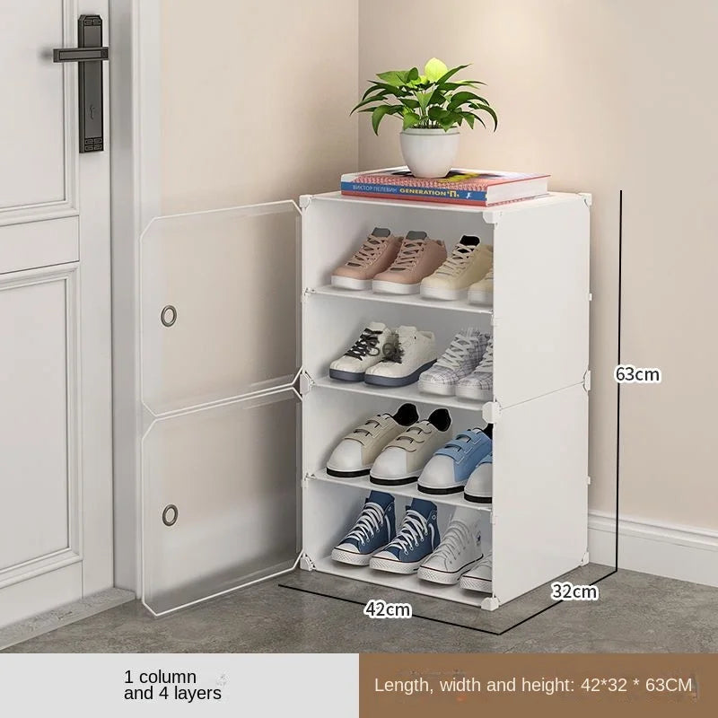 Modern Multilayer Assemble Shoerack Hallway Cabinets For Living Room Storage Save Space Corridor Shoe Rack Household Furniture