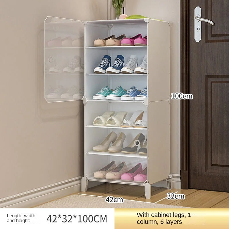 Modern Multilayer Assemble Shoerack Hallway Cabinets For Living Room Storage Save Space Corridor Shoe Rack Household Furniture